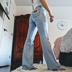 Wrangler heritage flare jeans